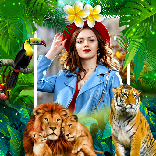 Jungle Photo Frame icon