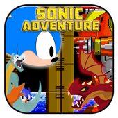 Blue Clasic Sonic icon