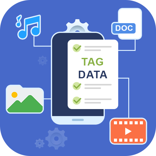 All Media Tag Data Info icon