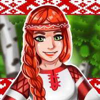 Agness the Witch Puzzle Saga. Candy Slavic Stories