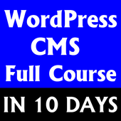 Learn WordPress Full Course Learn to Code icon