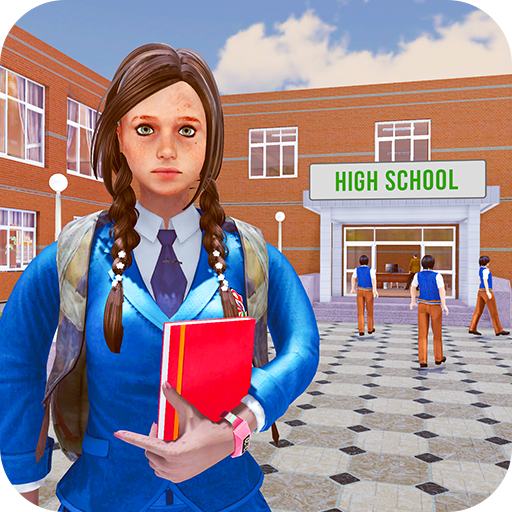 High School girl life sim icon