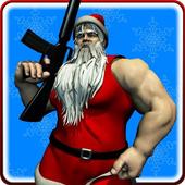 Santa Rockstar vs Aliens Shoot أيقونة
