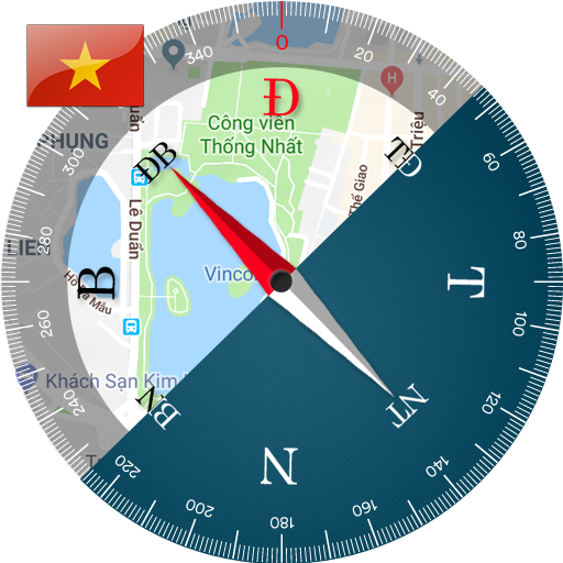 La Bàn Bản Đồ Chính Xác - La Bàn Phong Thủy icon