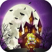 Zombie Halloween city-Kill icon