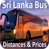 Lanka bus Distances &amp; Prices icon
