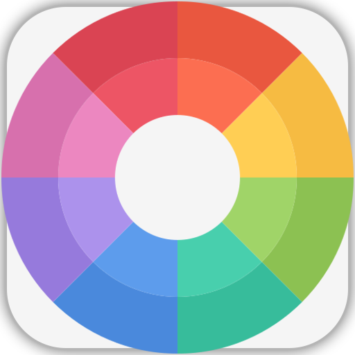रंग पैलेट आइकन