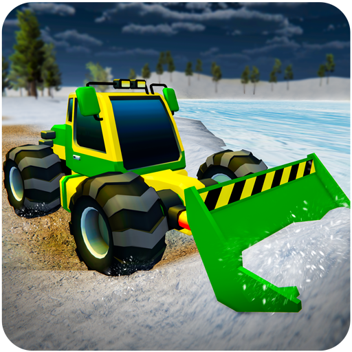 Snow Rescue Operation: Heavy Excavator Crane Sim icon
