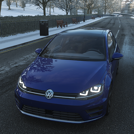 Car Golf GTI VW Driving City icon