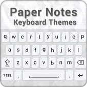 Paper Notes Keyboard Theme icon