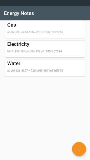 Electricity, Gas and Water Meter Reading App screenshot 2