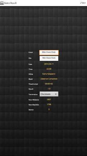 Blitz Chess Clock Free screenshot 20
