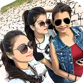 Cartoon Sketch Photo icon