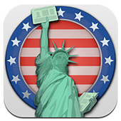 USA Green Card icon