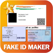Fake ID Card Maker For India أيقونة