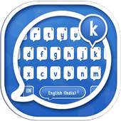 Keyboard Theme For Blue Chat