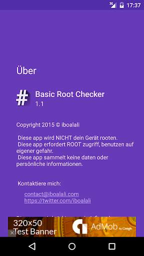 Basic Root Checker screenshot 2