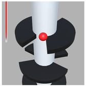 Helix jump ball crach icon