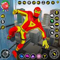 Spider Rope Man Hero Crimes 3D