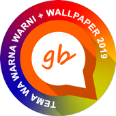 ikon Tema Wa Warna Warni Wallpaper