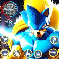 Super Hedgehog Rope Hero Game