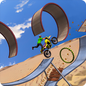 Bike Racing Adventure: Bike Trail Stunts Master icon