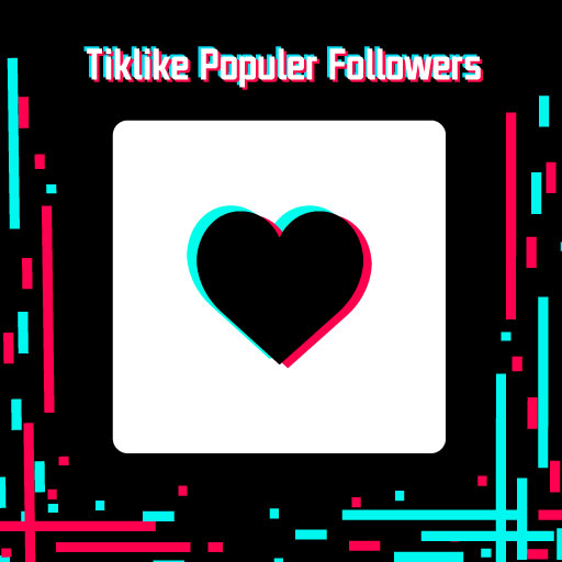 tiklike populer followers and like icon