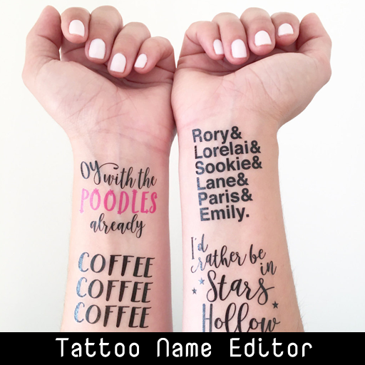 Tattoo Editor With My Name icon