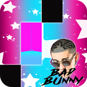 Bad Bunny Piano Tiles icon