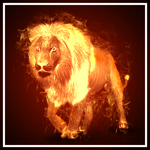 Fire Lion Wallpaper icon