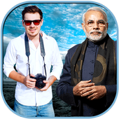 Selfie with Narendra Modi ji icon