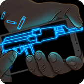 Neon Gun Weapon icon