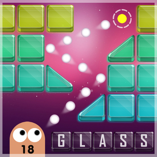 Brick Breaker Glass : Shoot the Ball &amp; Blocks icon