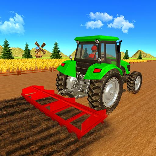 Real Tractor Farmer games 2019 : New Farming Games icon
