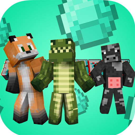 ANIMALS Skins for Minecraft PE (BEST SKINS) icon