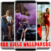 Sexy Car Girls Wallpapers HD 2019 icon