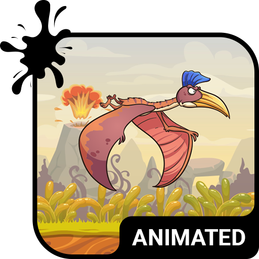 Prehistoric Animated Keyboard icon
