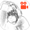 Sketch Video Recorder (Pencil Video Effects Maker) icon
