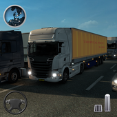 Truck Simulator 3D Pro - Luggage Truck Transport icon
