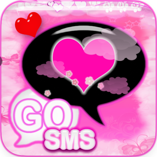 Cute Pink Theme for GO SMS PRO icon