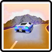 mountain racing rally icon