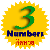 3Numbers (คำนวณหวย,lottery) icon