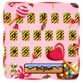 Sweet Candy Keyboard Theme