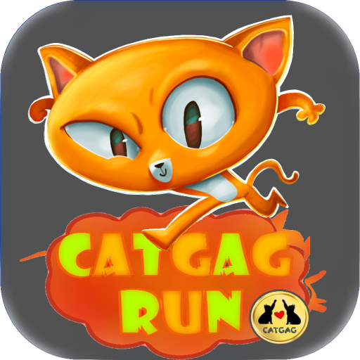 Cat GAG Run Challenge: City Escape icon