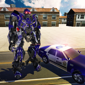 Police Robot Hero : City Battle icon