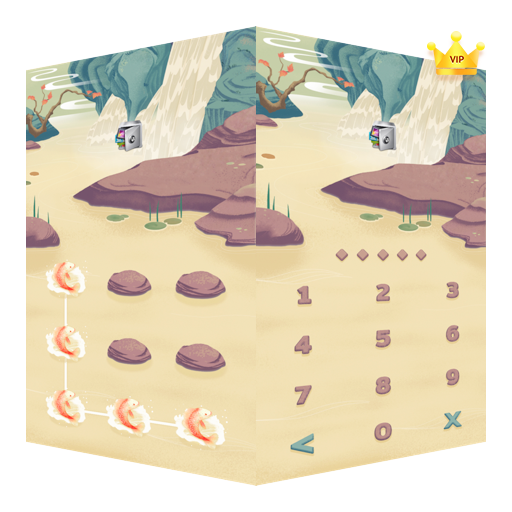 AppLock Live Theme Waterfall - Paid Theme icon