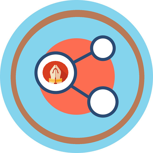 Namaste Share: File Sharing Share Karo Shareit App icon
