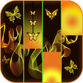 Piano Tiles : Yellow Butterfly Piano Tiles icon
