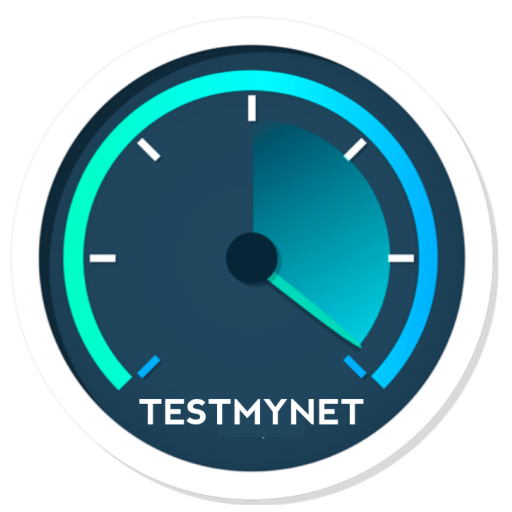 TestMyNet:Fastest Internet Speed Test–Wifi,4G &amp; 3G icon