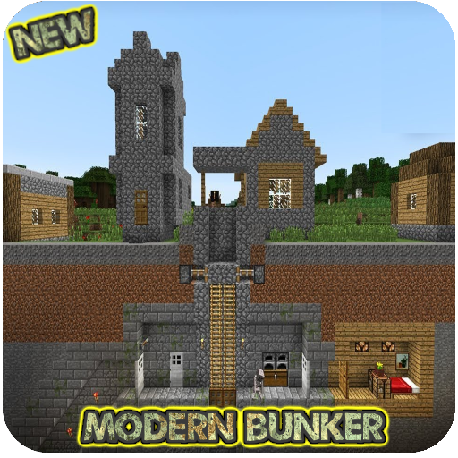 Map Modern Bunker : Survival House icon